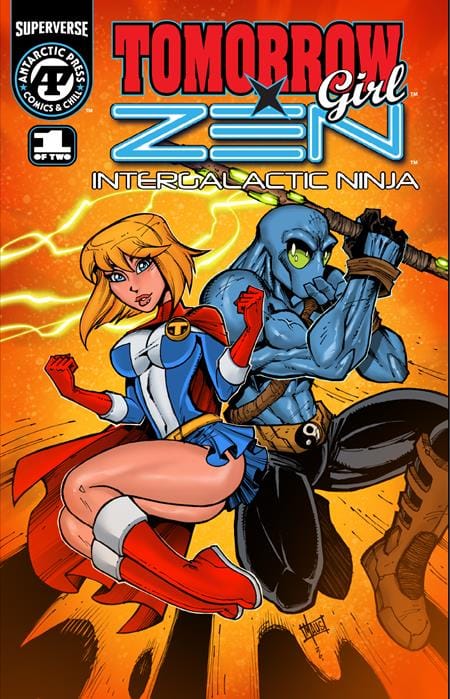 Massive Publishing Comic Books TOMORROW GIRL X ZEN INTERGALACTIC NINJA #1 (OF 2) CVR B BILL MAUS VAR (Release Date: 12/23/2026) 61072120060500121 1026MP1040