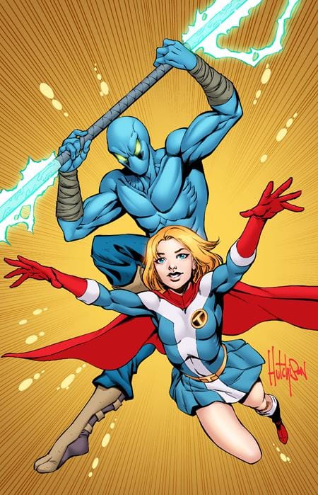 TOMORROW GIRL X ZEN INTERGALACTIC NINJA #2 (OF 2) CVR B DAVID HUTCHISON VIRGIN VAR (Release Date: 01/06/2027)