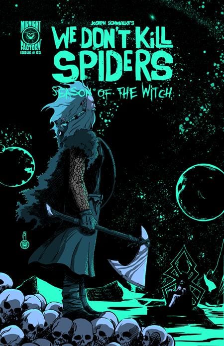 Massive Publishing Comic Books WE DONT KILL SPIDERS SEASON OF THE WITCH #3 CVR A JOSEPH SCHMALKE  78200307753000311 0126MP0895
