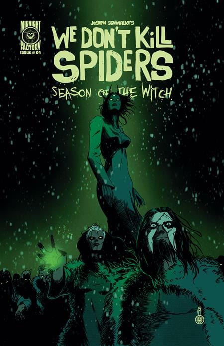 Massive Publishing Comic Books WE DONT KILL SPIDERS SEASON OF THE WITCH #4 (OF 4) CVR A JOSEPH SCHMALKE (Release Date: 08/26/2026) 0626MP1005