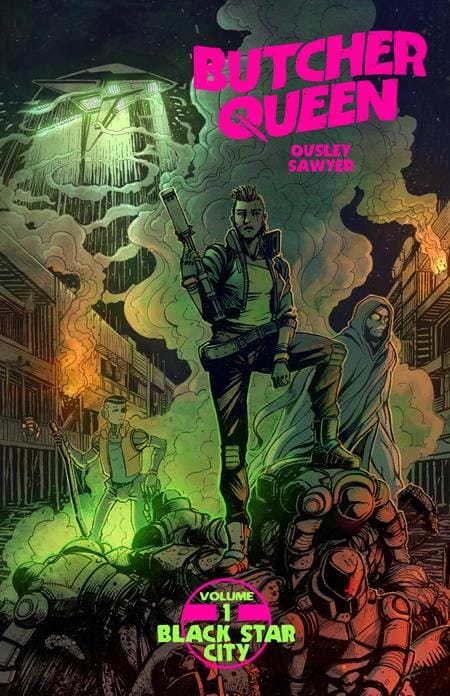 Massive Publishing Graphic Novel BUTCHER QUEEN TP VOL 01 BLACK STAR CITY 9781732797680 0326MP0853