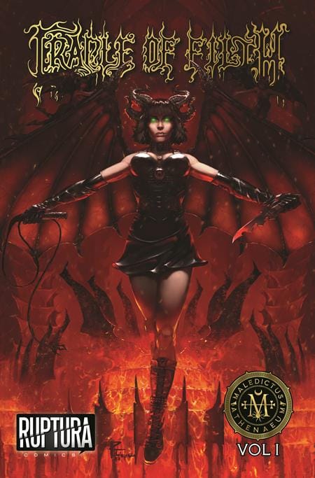 Massive Publishing Graphic Novel CRADLE OF FILTH TP VOL 01 MALEDICTUS ATHENAEUM (MR) 9798995600206 0526MP0984