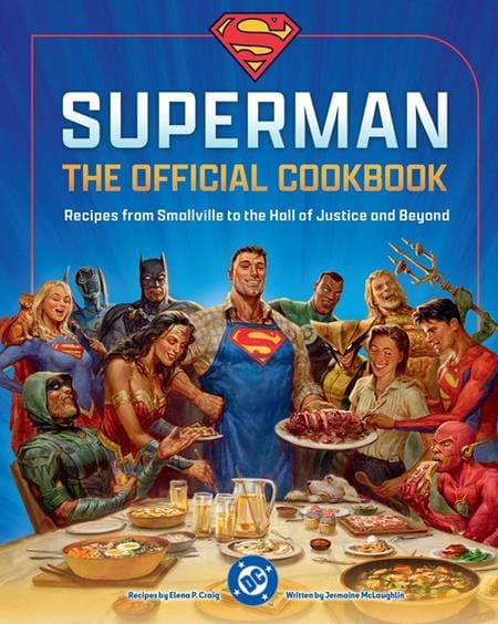 Massive Publishing Graphic Novel DC SUPERMAN THE OFFICIAL COOKBOOK HC (Release Date: 11/04/2026) 9798886638202 0926MP0966