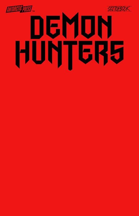 Massive Publishing Graphic Novel DEMON HUNTER SKETCHBOOK (ONE SHOT) BLOODLINE RED 61072104052200111 1125MP0780