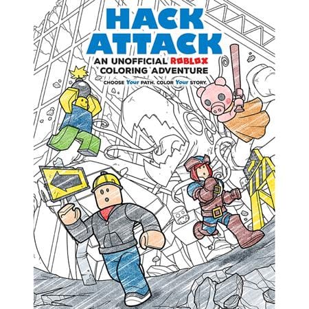 Massive Publishing Graphic Novel HACK ATTACK TP AN UNOFFICIAL ROBLOX COLORING ADVENTURE 9798337401775 0526MP1007