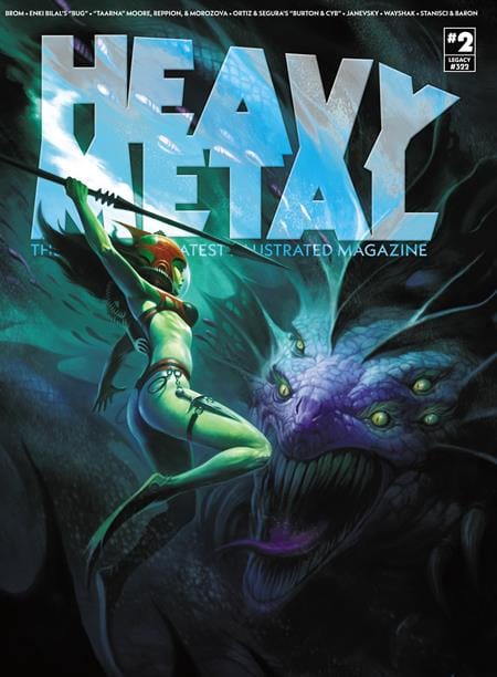 Massive Publishing Graphic Novel HEAVY METAL MAGAZINE #2 HC (MR) (Release Date: 10/28/2026) 9781947784512 0826MP1070