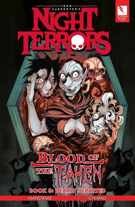 Massive Publishing Graphic Novel JOHN CARPENTERS NIGHT TERRORS BLOOD OF THE TAKEN TP VOL 03 DEARLY DEPARTED (MR) (Release Date: 09/02/2026) 9798992811674 0726MP1069