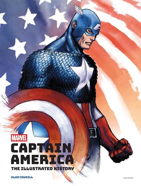 Massive Publishing Graphic Novel MARVELS CAPTAIN AMERICA THE ILLUSTRATED HISTORY HC 9798886638172 0326MP0876
