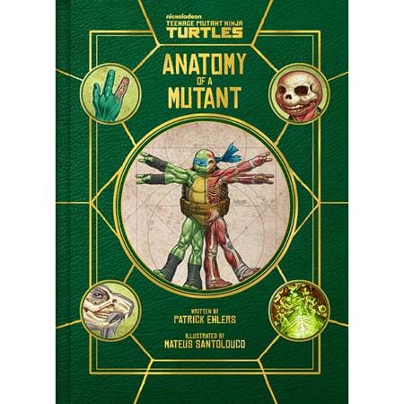 Massive Publishing Graphic Novel TEENAGE MUTANT NINJA TURTLES HC ANATOMY OF A MUTANT 9798337400303 0626MP0994