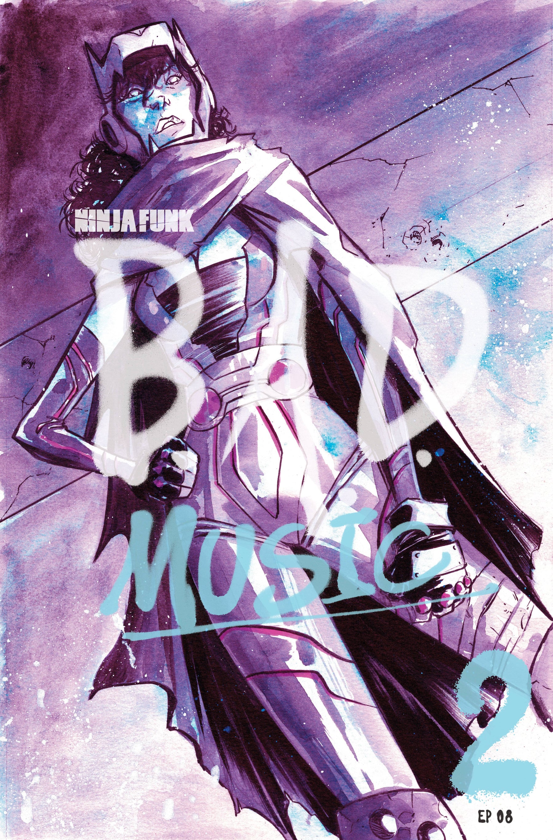 NINJA FUNK BAD MUSIC #2 (OF 4) CVR B 1:10 INCV MICELLI (MR)