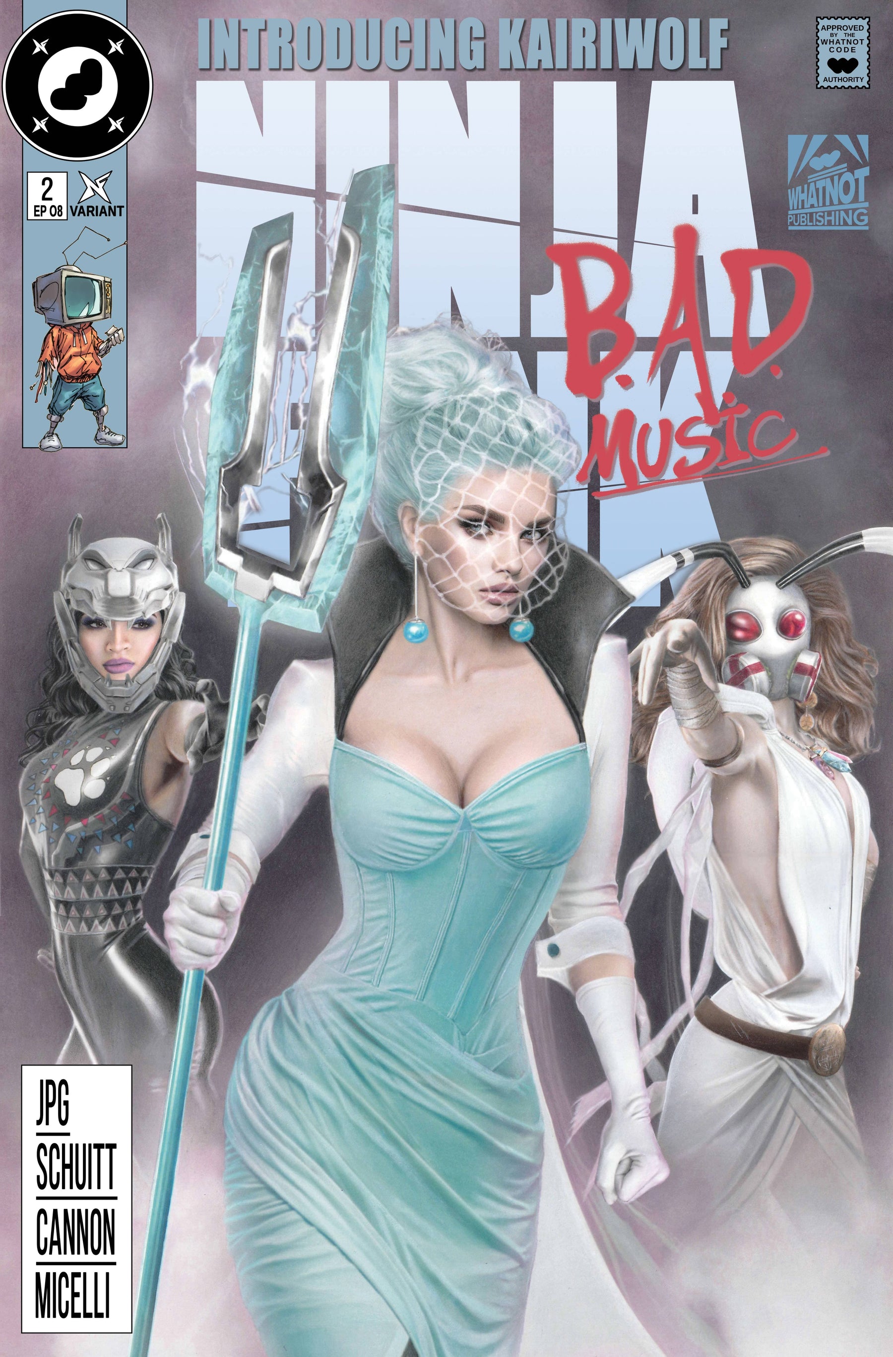 NINJA FUNK BAD MUSIC #2 (OF 4) CVR D 1:50 INCV SANDERS (M