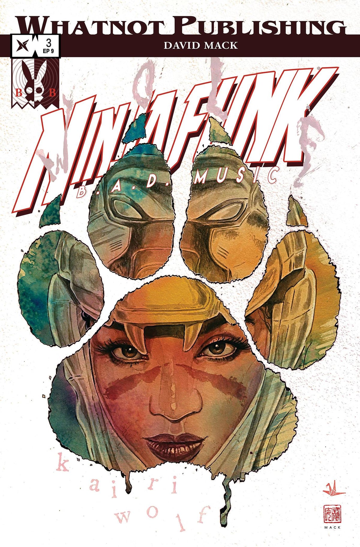 MASSIVE - WHATNOT Comic Books NINJA FUNK BAD MUSIC #3 (OF 4) CVR A MACK (MR) 72355236081000311 MAR241007