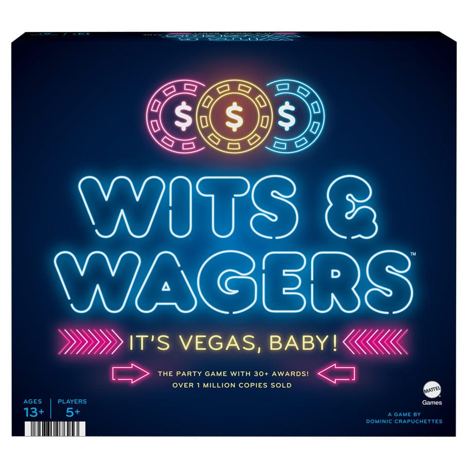 Mattel Board Games > Large Box Games Wits & Wagers: Vegas 194735076253 MTTHHT91