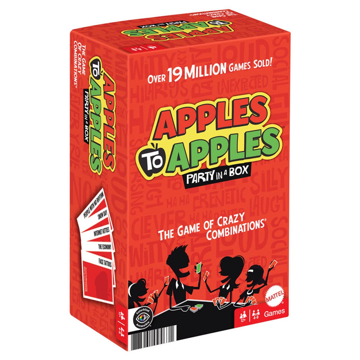 Mattel Board Games > Party Games Apples to Apples Refresh 887961094671 MTTCJB31