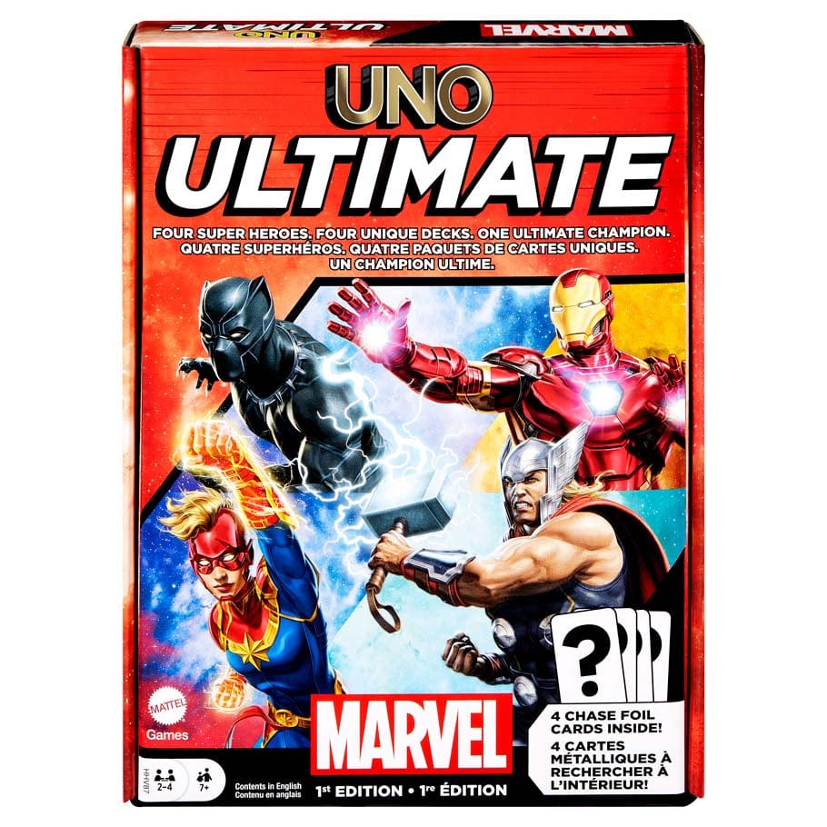 Mattel Board Games > Small Box Games Uno Ultimate - Marvel Edition 194735077038 MTTHHV87