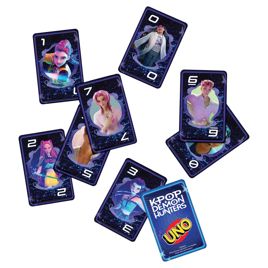 Mattel Card Games UNO: KPop Demon Hunters 194735428175 MTTJRV01