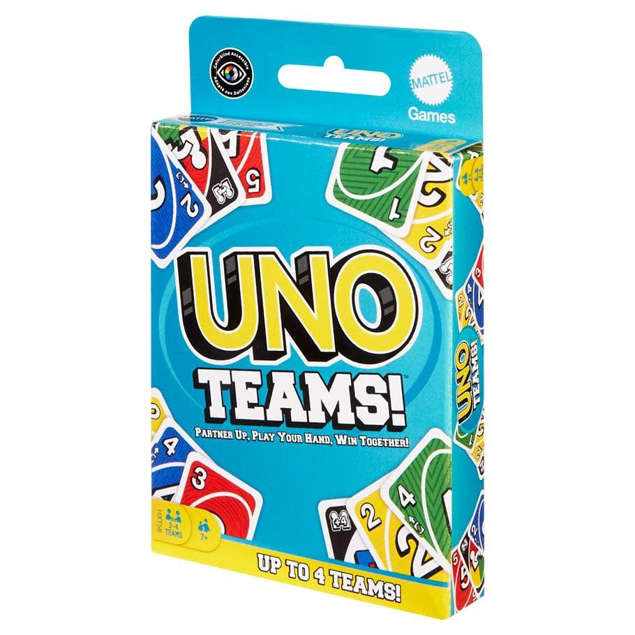 Mattel Card Games UNO: UNO Teams! 194735238026 MTTHXT58