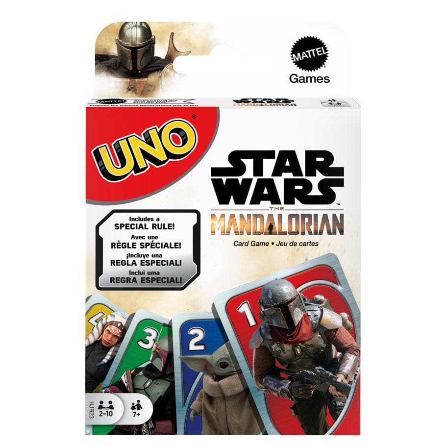 Mattel Tabletop Games > Small Box Games UNO: Mandalorian 194735093052 MTTHJR23