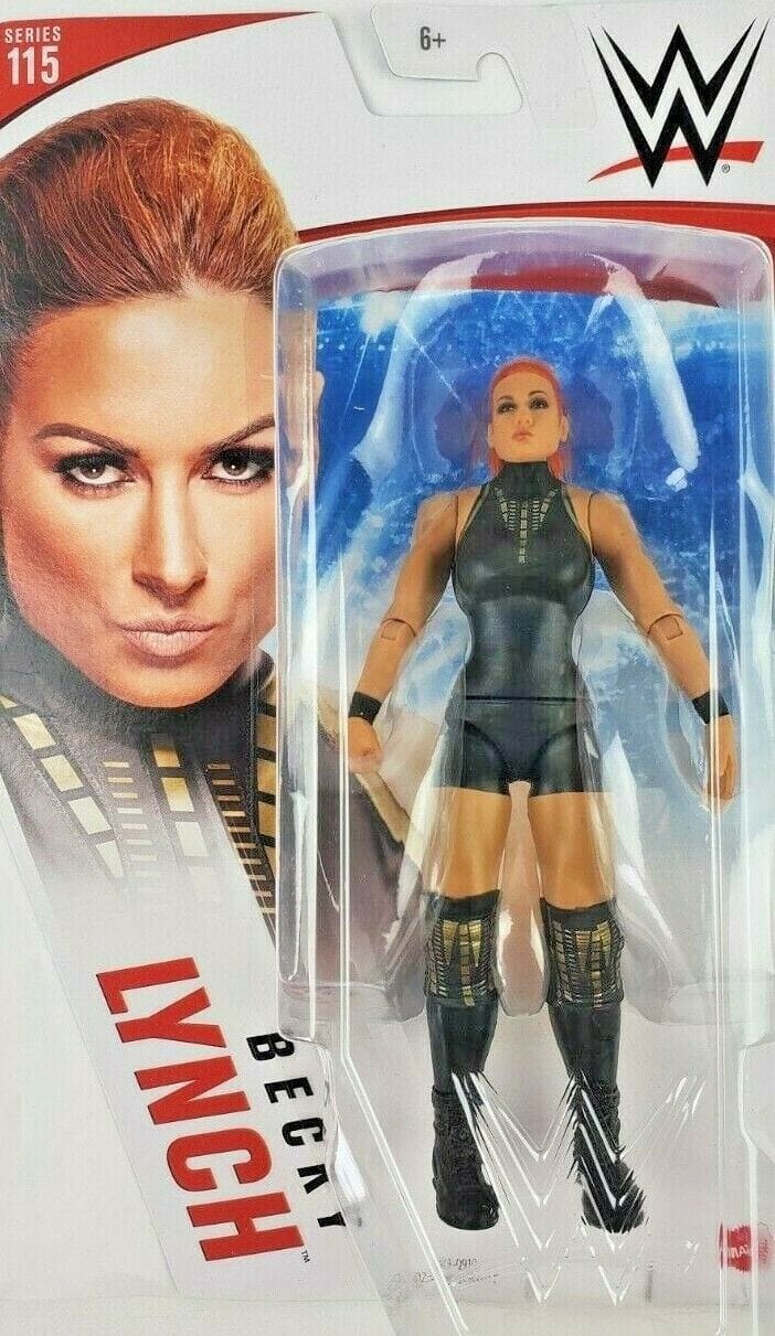WWE Becky Lynch 'The Man' Action Figure - 6-Inch Basic Series #103 With Ring Gear