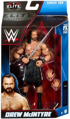 WWE Elite Collection - Action Figure Drew McIntyre NXT TakeOver, Articolata Con Accessori