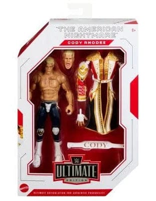 Mattel Toys > Action Figures > Other Action Figures MATTEL: WWE ULTIMATE EDITION - CODY RHODES ACTION FIGURE 194735202898