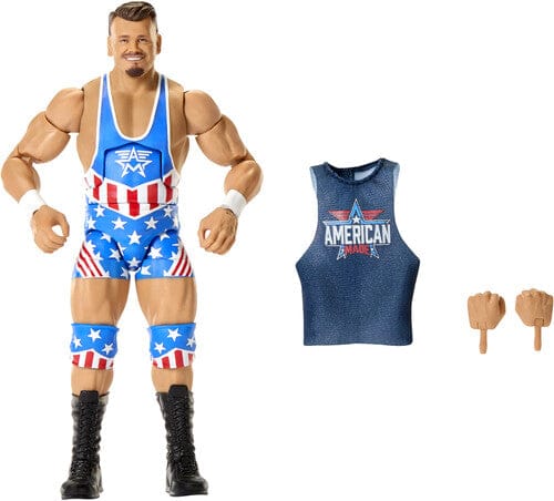 Mattel WWE Elite Collectie Favorieten, set van actiefiguren en accessoires, verzamelobject van 15 cm, verwisselbare handen en ringuitrusting (stijlen kunnen variëren), JHV12 Mattel WWE Elite Collectie Favorieten, set van actiefiguren en accessoires, verzamelobject van 15 cm, verwisselbare handen en ringuitrusting (stijlen kunnen variëren), JHV12