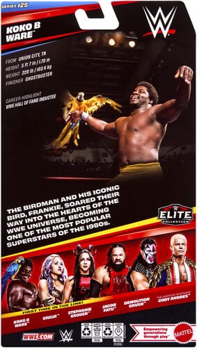 Mattel Toys > Action Figures > WWE Elite Collection Mattel: WWE Elite Collection - Koko B. Ware 194735336333 MTLBJHT81