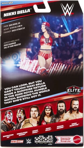 Mattel Toys > Action Figures > WWE Elite Collection Mattel: WWE Elite Collection - Nikki Bella 194735335893 MTLBJHT69