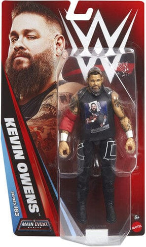 Mattel Toys > Action Figures > WWE Main Event Series Mattel: WWE Main Event - Kevin Owens 194735332465 MTLBJHJ04