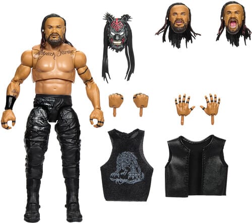 Mattel Toys > Action Figures > WWE Ultimate Edition Mattel: WWE Ultimate Edition - Jacob Fatu 194735335565 MTLBJHW03