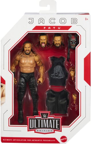 Mattel Toys > Action Figures > WWE Ultimate Edition Mattel: WWE Ultimate Edition - Jacob Fatu 194735335565 MTLBJHW03