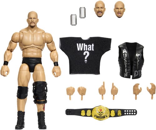 Mattel Toys > Action Figures > WWE Ultimate Edition Mattel: WWE Ultimate Edition - "Stone Cold" Steve Austin 194735335800 MTLBJHW02