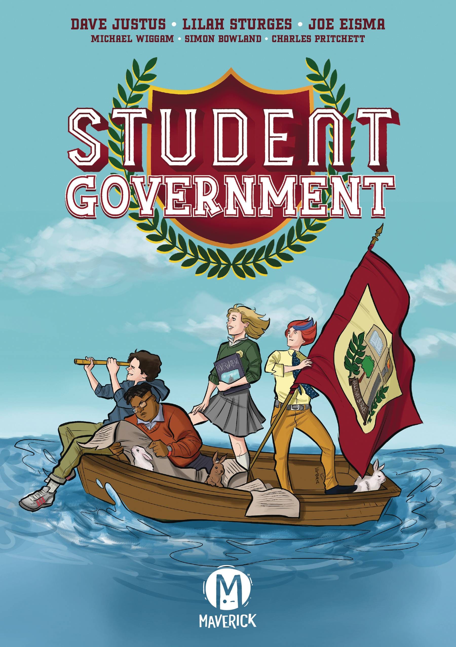 MAVERICK -MAD CAVE STUDIOS Graphic Novel STUDENT GOVERNMENT GN 9781545816103 JAN251808