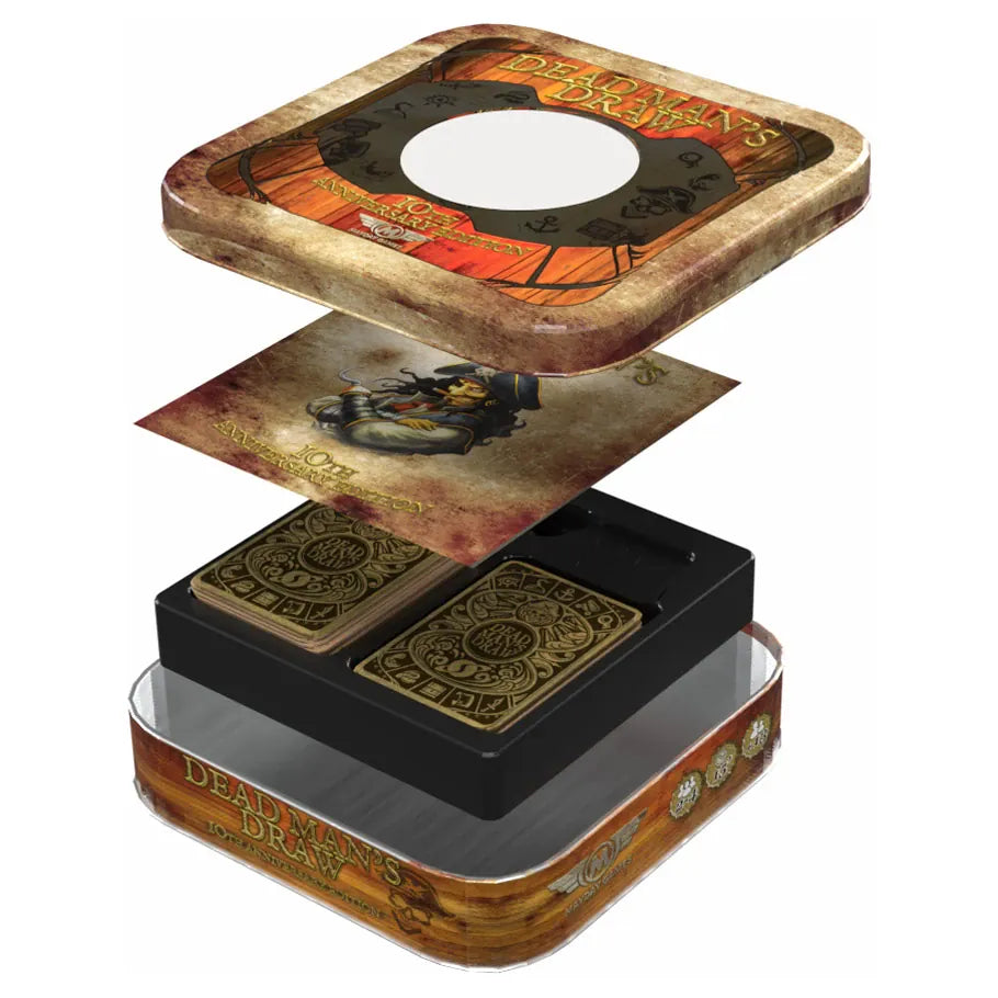 Mayday Games Board Games > Card Games Dead Man's Draw: 10th Anniversary Edition (Tin) 704674363507 MYY4351