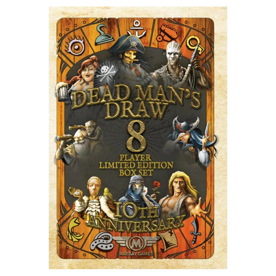 Mayday Games Board Games > Small Box Games > Expansions Dead Man's Draw: 10th Anniversary Edition 8-Player Box Set 727252555224 MYY43518