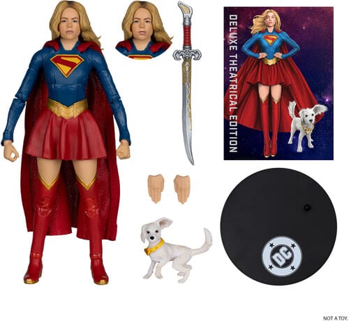 McFarlane Toys Toys > Action Figures > DC Multiverse McFarlane: DC Multiverse - Supergirl & Puppy Krypto (Supergirl Movie) 787926178326 MCFT78326