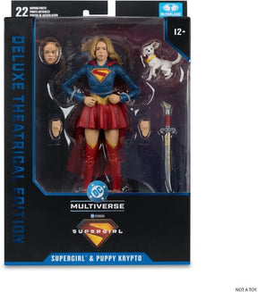 McFarlane Toys Toys > Action Figures > DC Multiverse McFarlane: DC Multiverse - Supergirl & Puppy Krypto (Supergirl Movie) 787926178326 MCFT78326
