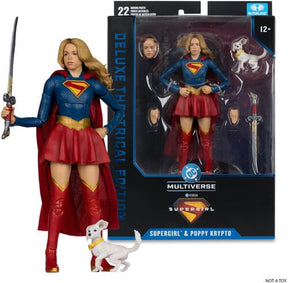 McFarlane Toys Toys > Action Figures > DC Multiverse McFarlane: DC Multiverse - Supergirl & Puppy Krypto (Supergirl Movie) 787926178326 MCFT78326