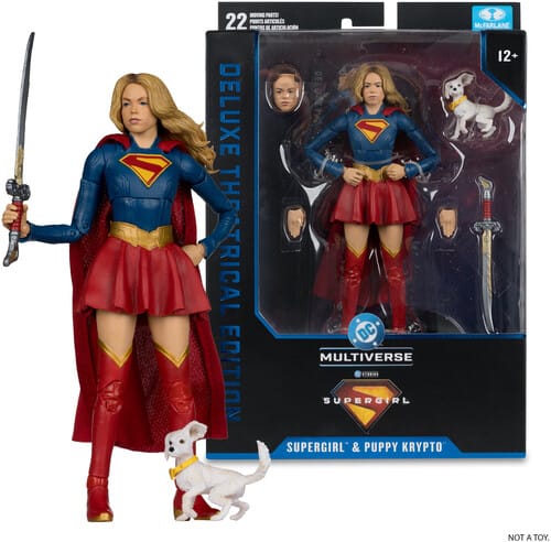 McFarlane Toys Toys > Action Figures > DC Multiverse McFarlane: DC Multiverse - Supergirl & Puppy Krypto (Supergirl Movie) 787926178326 MCFT78326
