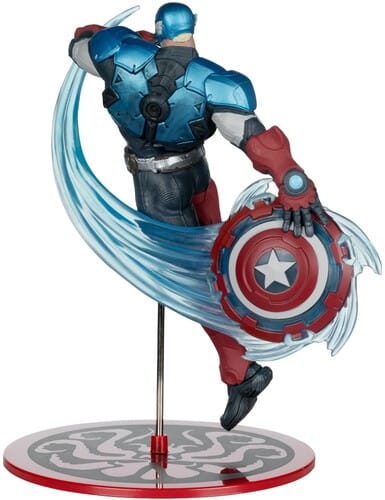 McFarlane Toys Toys > Statues > Gaming McFarlane Toys: Marvel Rivals - Captain America 1:10th Scale Statue 787926148787 MCFT48787