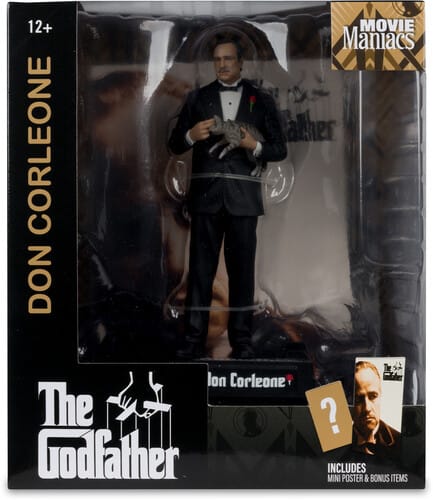 McFarlane Toys Toys > Statues > Other Statues Movie Maniacs: The Godfather - Don Corleone 6" 787926141474 MCFT41474