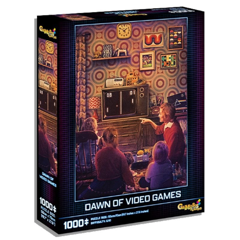 Mchezo: 1000pc Puzzle - Dawn of Video Games