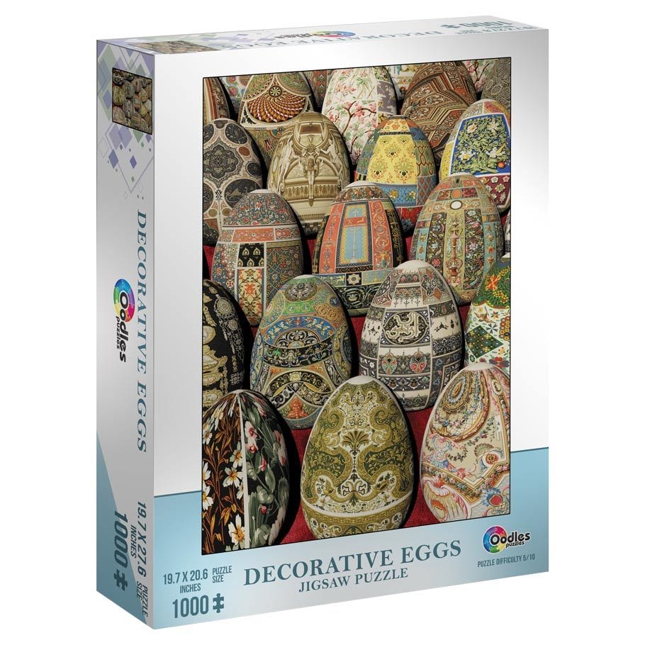 Puzzle: Decorative Eggs 1000 Pieces