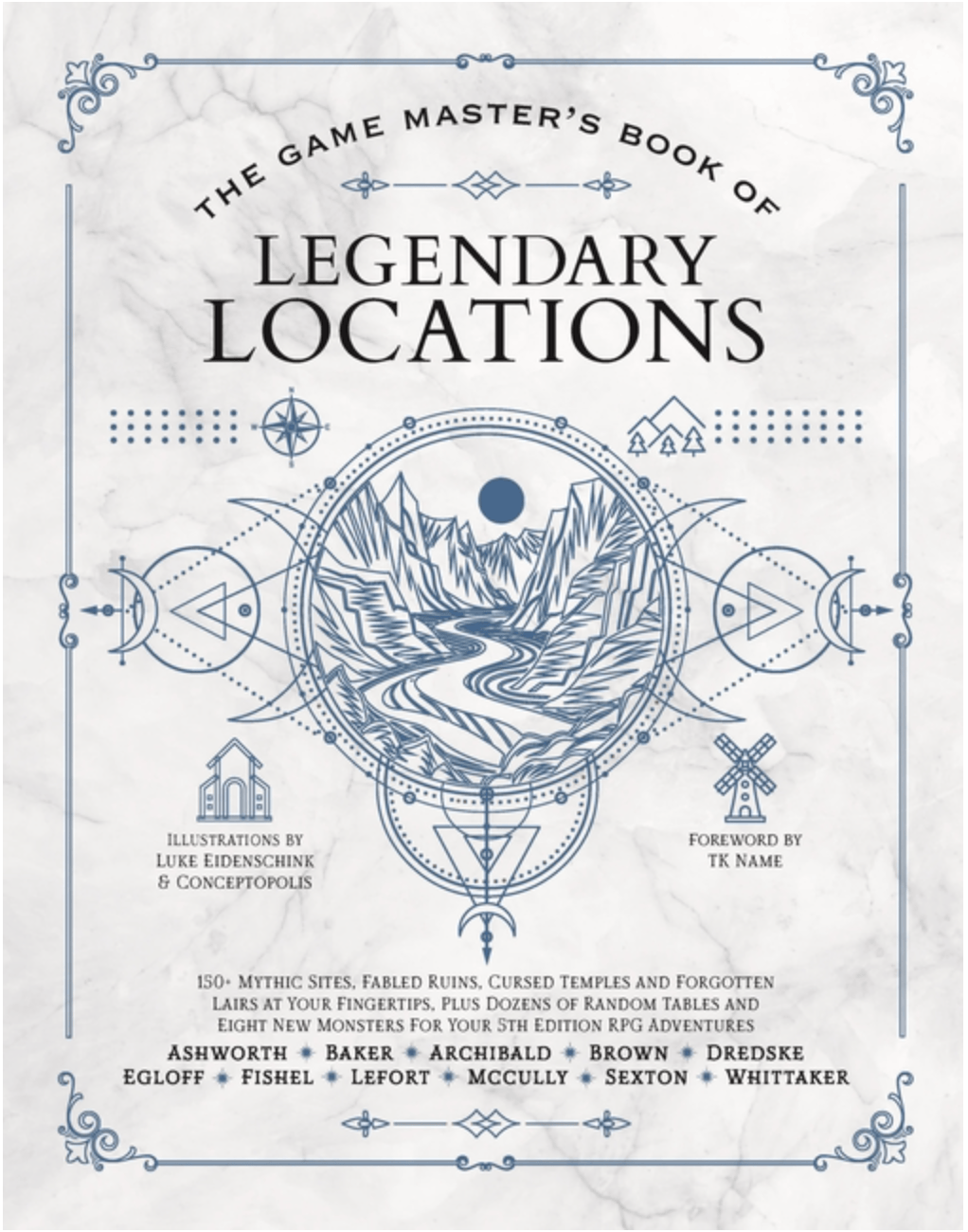 Media Lab Books Books > RPG The Game Master's Book of Legendary Locations 9781964487083 ING-9781964487083