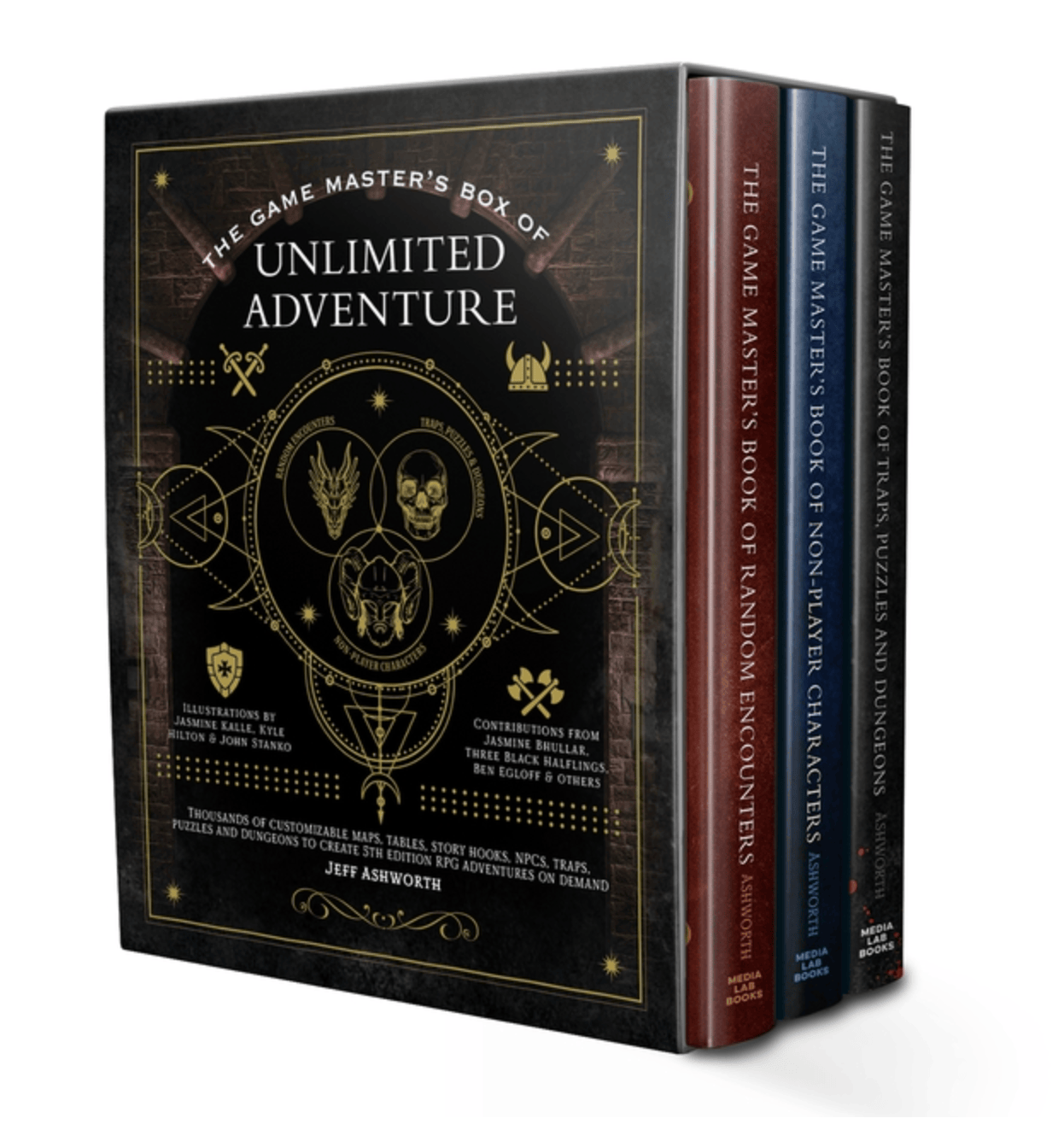 Media Lab Books Books > RPG The Game Master's Box of Unlimited Adventure 9781956403480 ING-9781956403480
