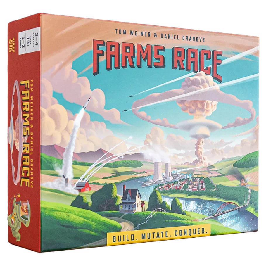 Medium Brow Games Board Games > Large Box Games Farms Race 198168987728 MBRFR001