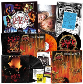 Metal Blade Music > Vinyl Records Slayer - Hell Awaits (Colored Vinyl, Red, Orange, With Book, Anniversary Edition) 039841619812 MTB161981.1