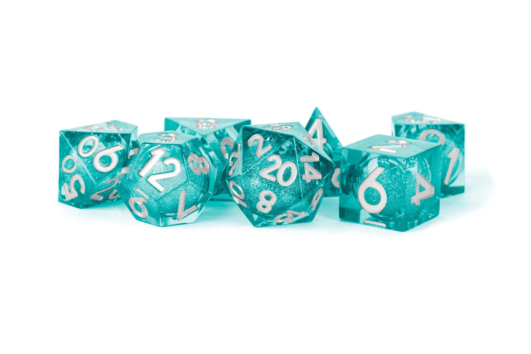 Metallic Dice Games Dice > Metallic Dice Games FanRoll: Liquid Core Dice 7ct - Mana Extract 687700231448 MET 955