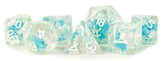Metallic Dice Games Dice > Metallic Dice Games FanRoll: Resin Poly Dice 7ct - Snowflake 687700231592 MET 752