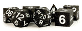 Metallic Dice Games Dice > Metallic Dice Games FanRoll: Sharp Edge Silicone Poly Dice 7ct - Gold Scatter 687700231219 MET 780